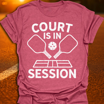 Court Is In Session Pickleball T-Shirt