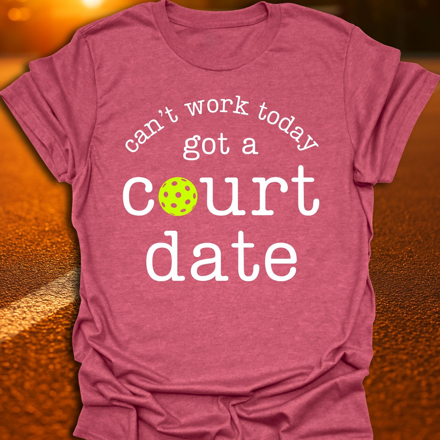 Court Date Pickleball T-Shirt