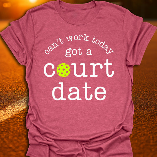 Court Date Pickleball T-Shirt