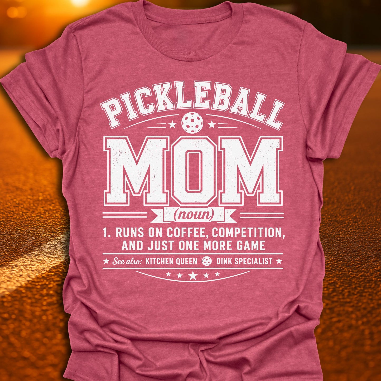 Pickleball Mom Definition T-Shirt