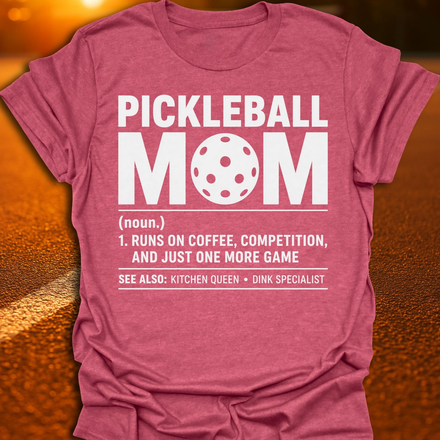 Pickleball Mom Definition T-Shirt