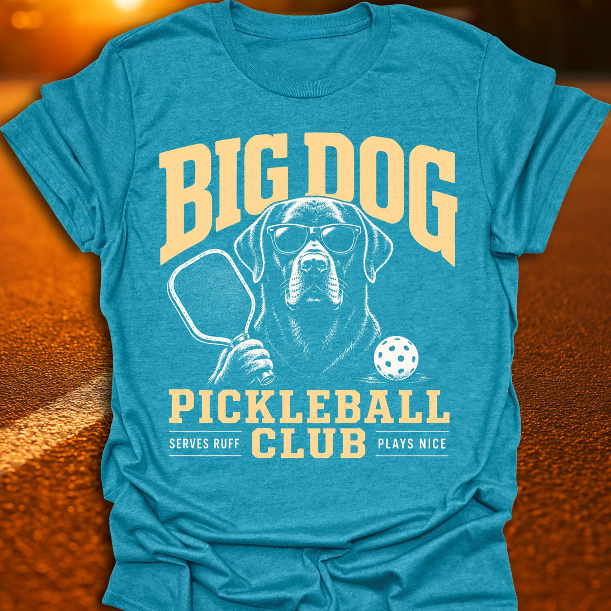 Big Dog Pickleball Club T-Shirt
