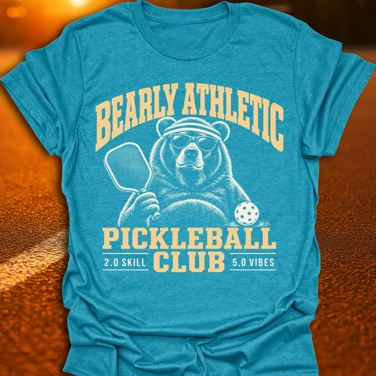Bearly Athletic Pickleball Club T-Shirt