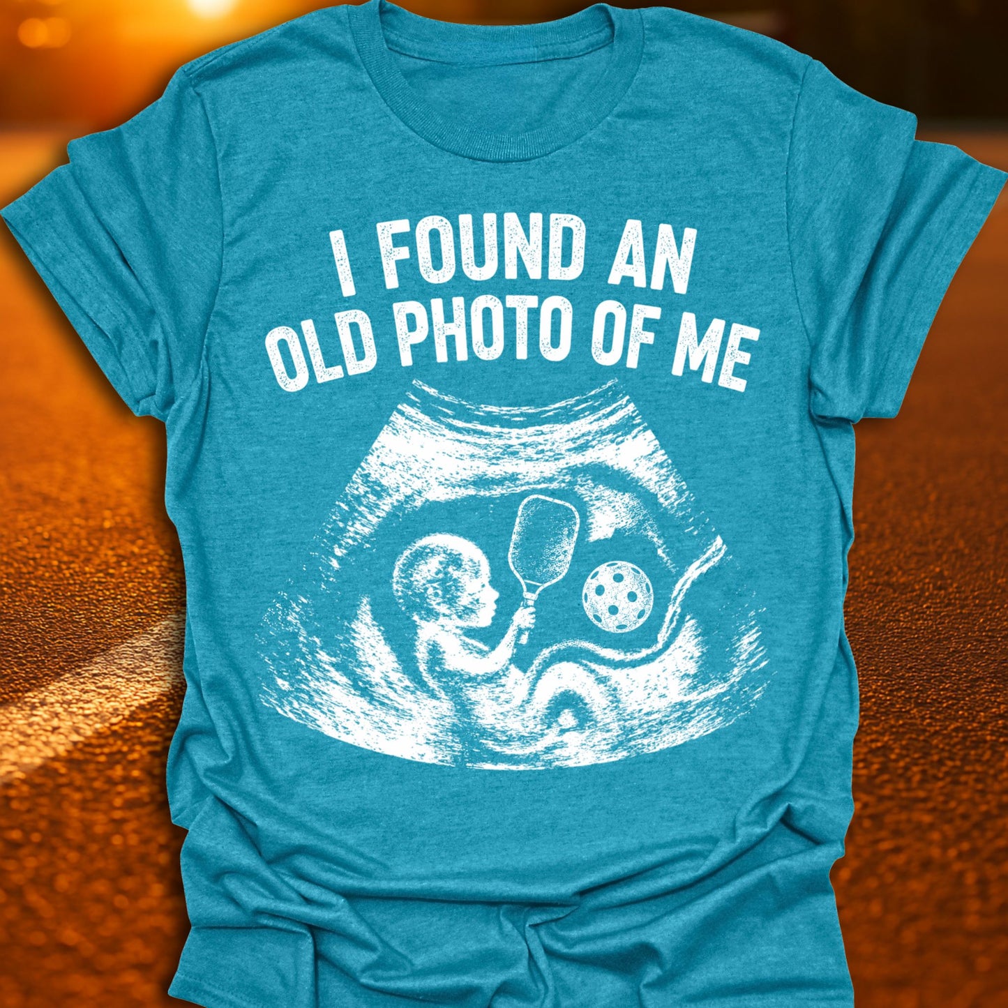 Old Photo Pickleball T-Shirt