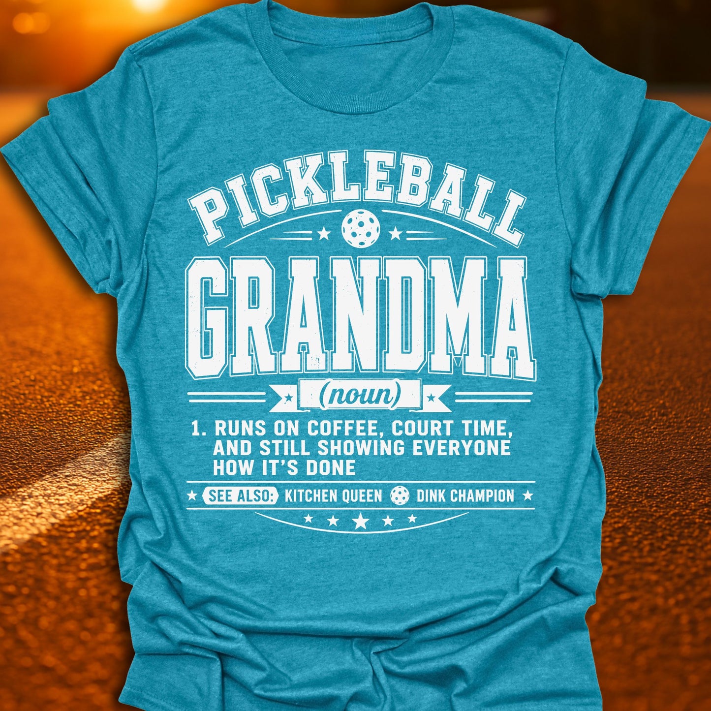 Pickleball Grandma Definition T-Shirt