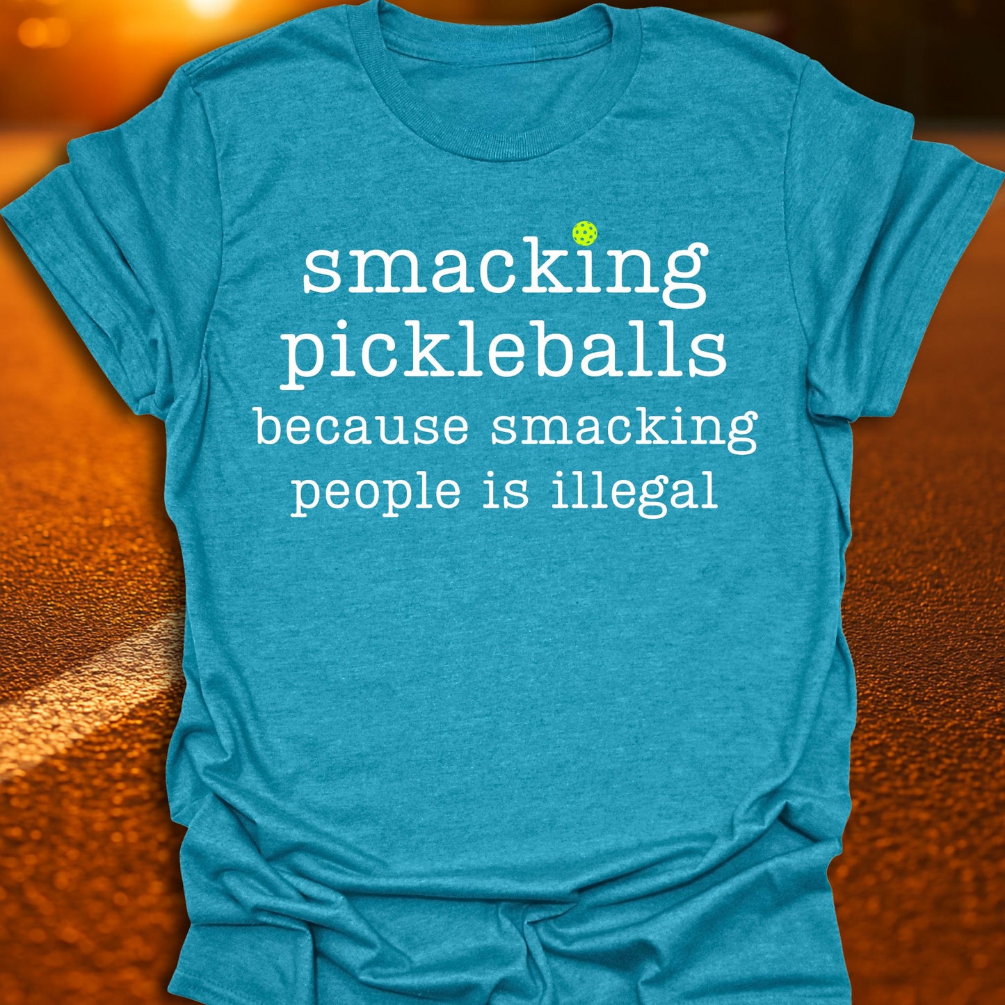 Smacking Pickleballs T-Shirt