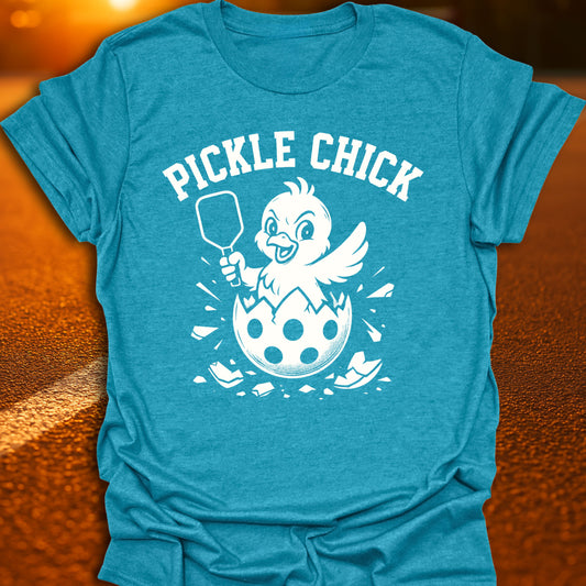 Pickle Chick Varsity T-Shirt