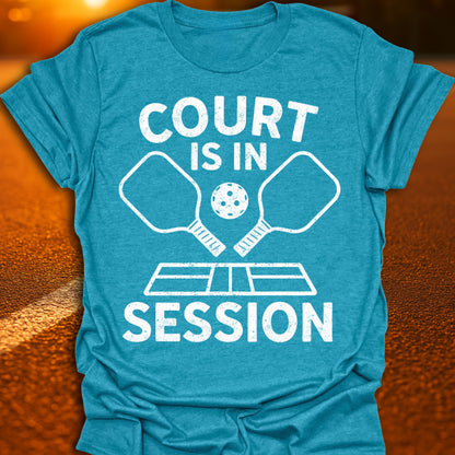 Court Is In Session Pickleball T-Shirt