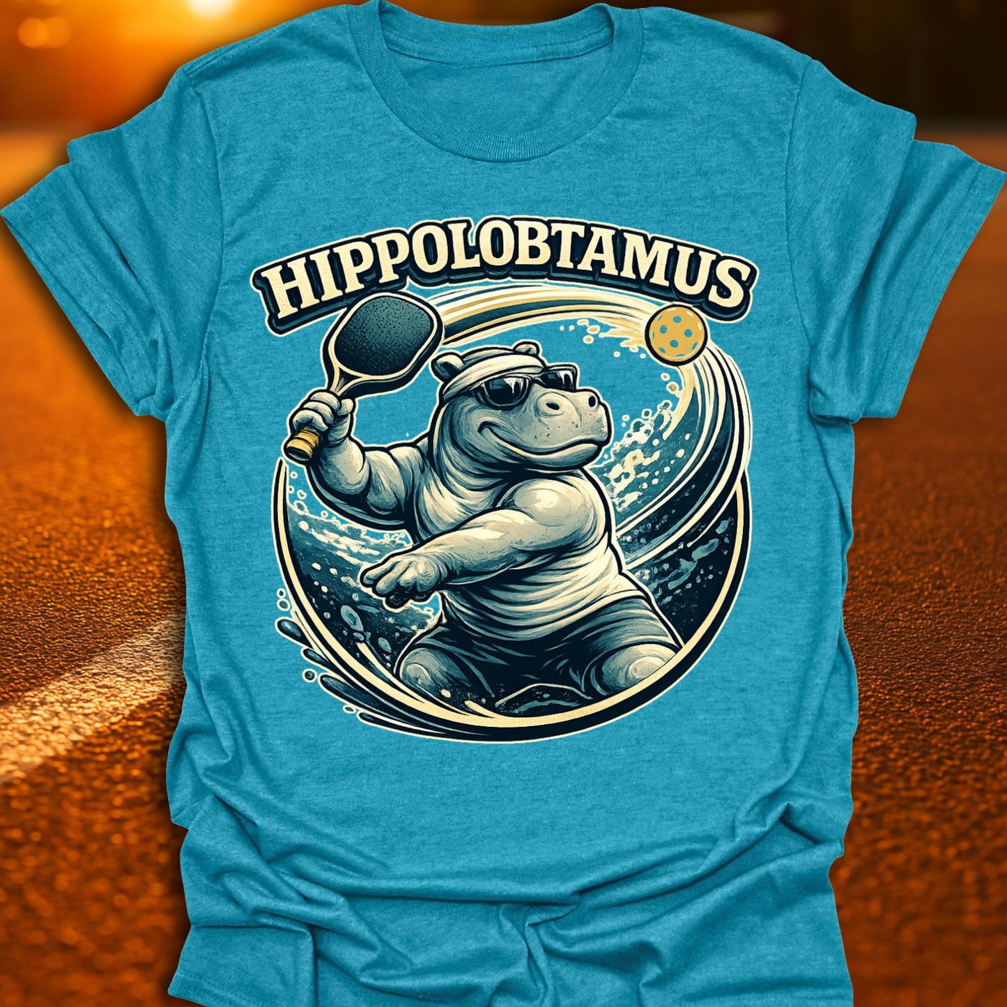 HippoLOBtamus Pickleball T-Shirt