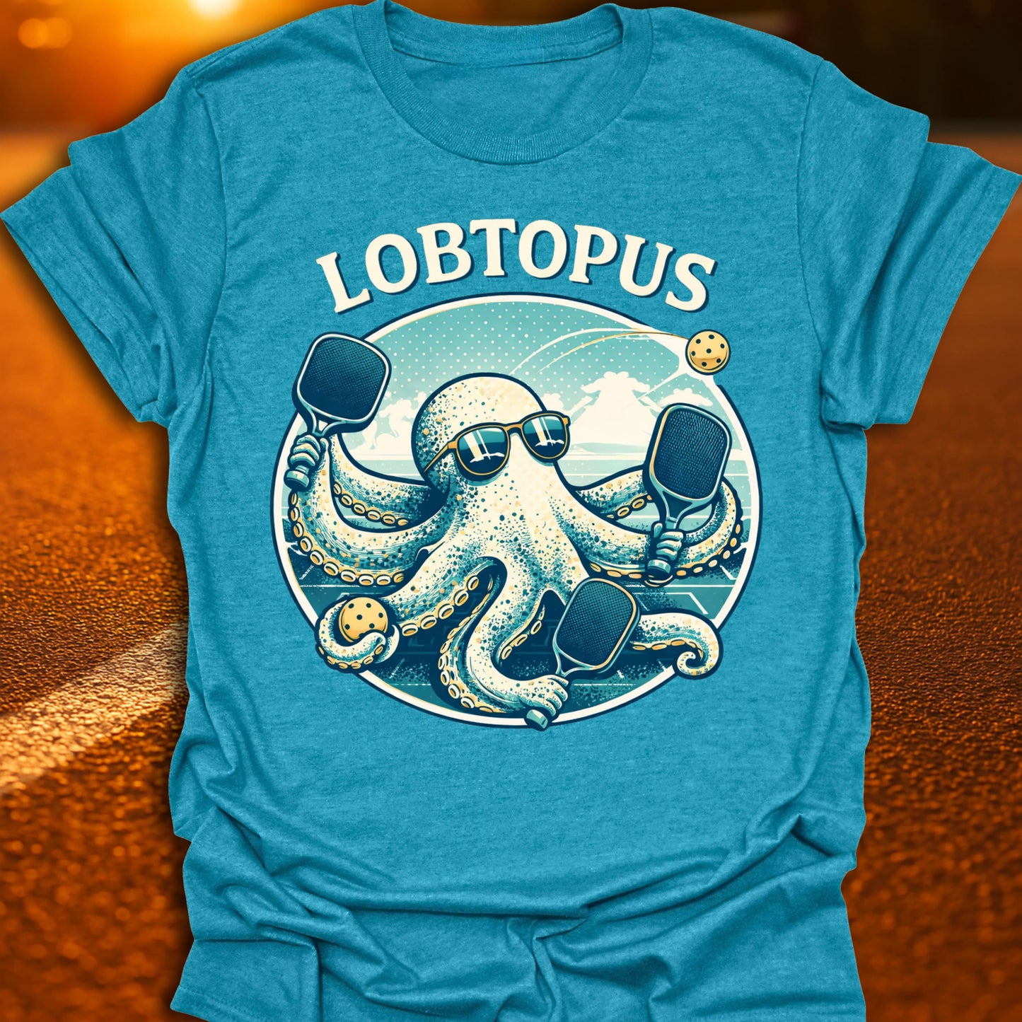 Lobtopus Pickleball T-Shirt