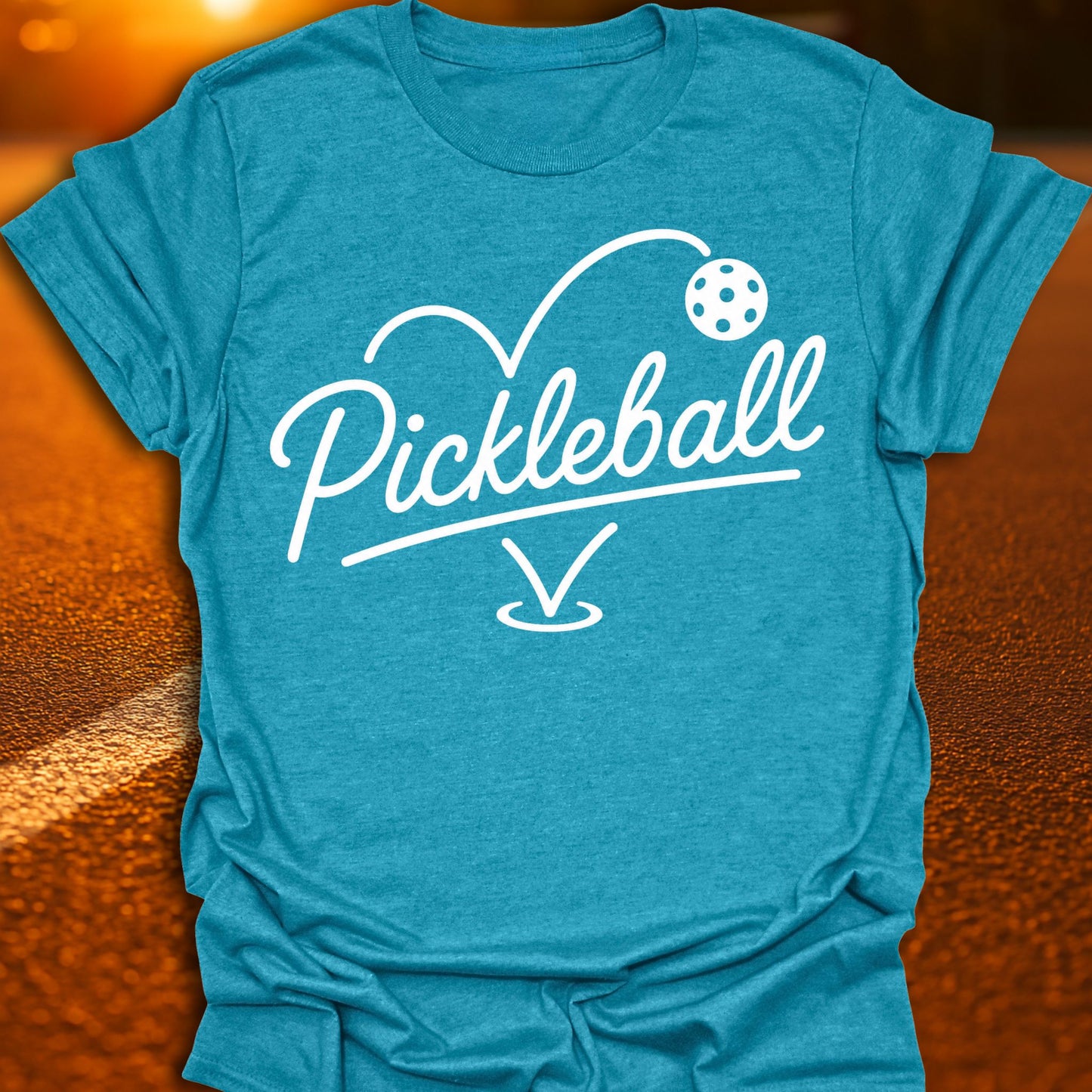 Pickleball Heart T-Shirt