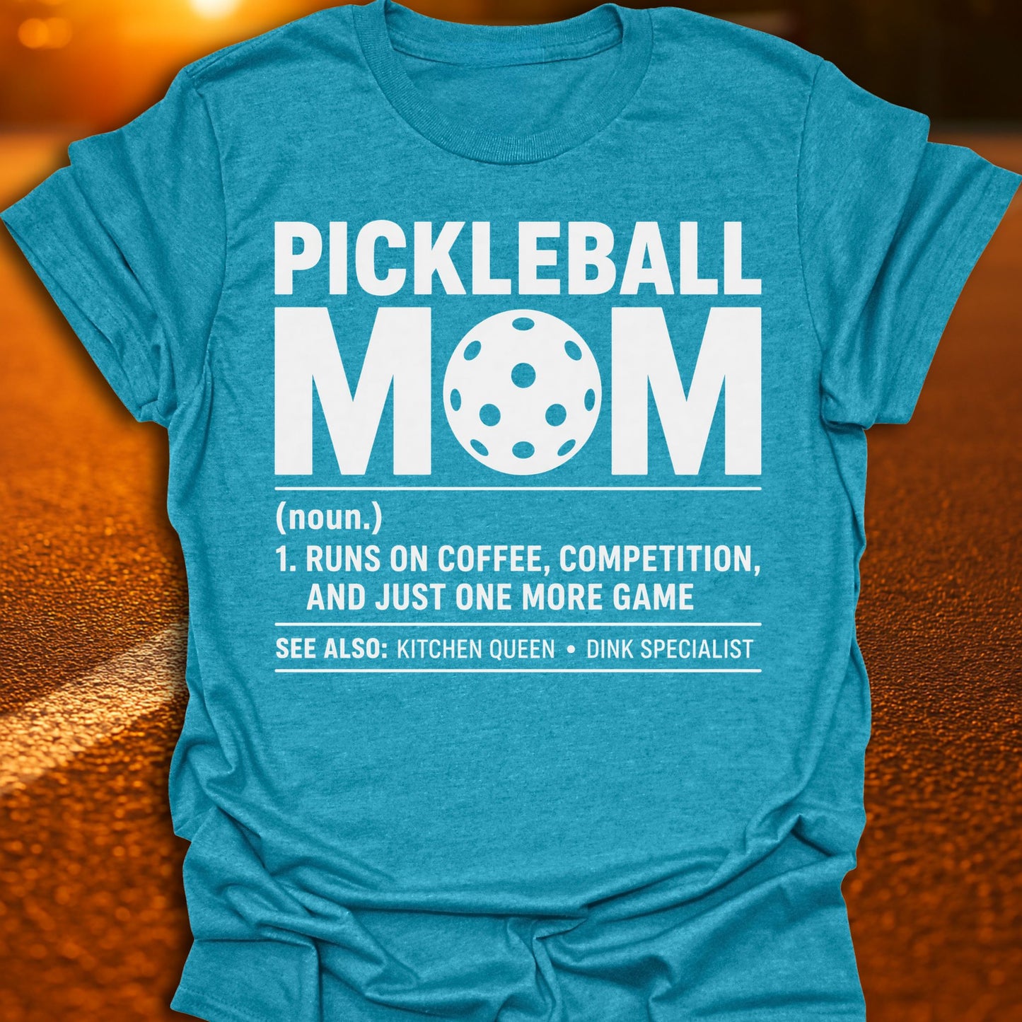 Pickleball Mom Definition T-Shirt