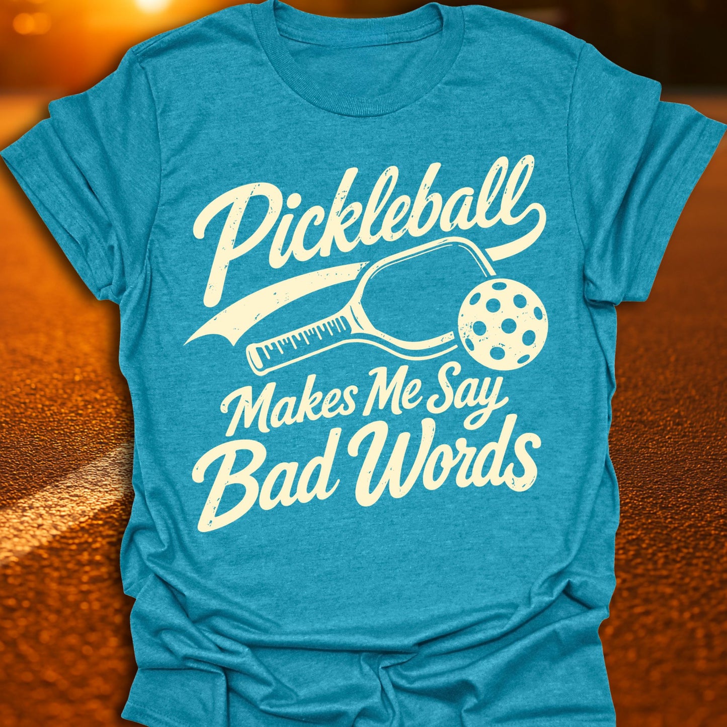 Bad Words Vintage Pickleball T-Shirt