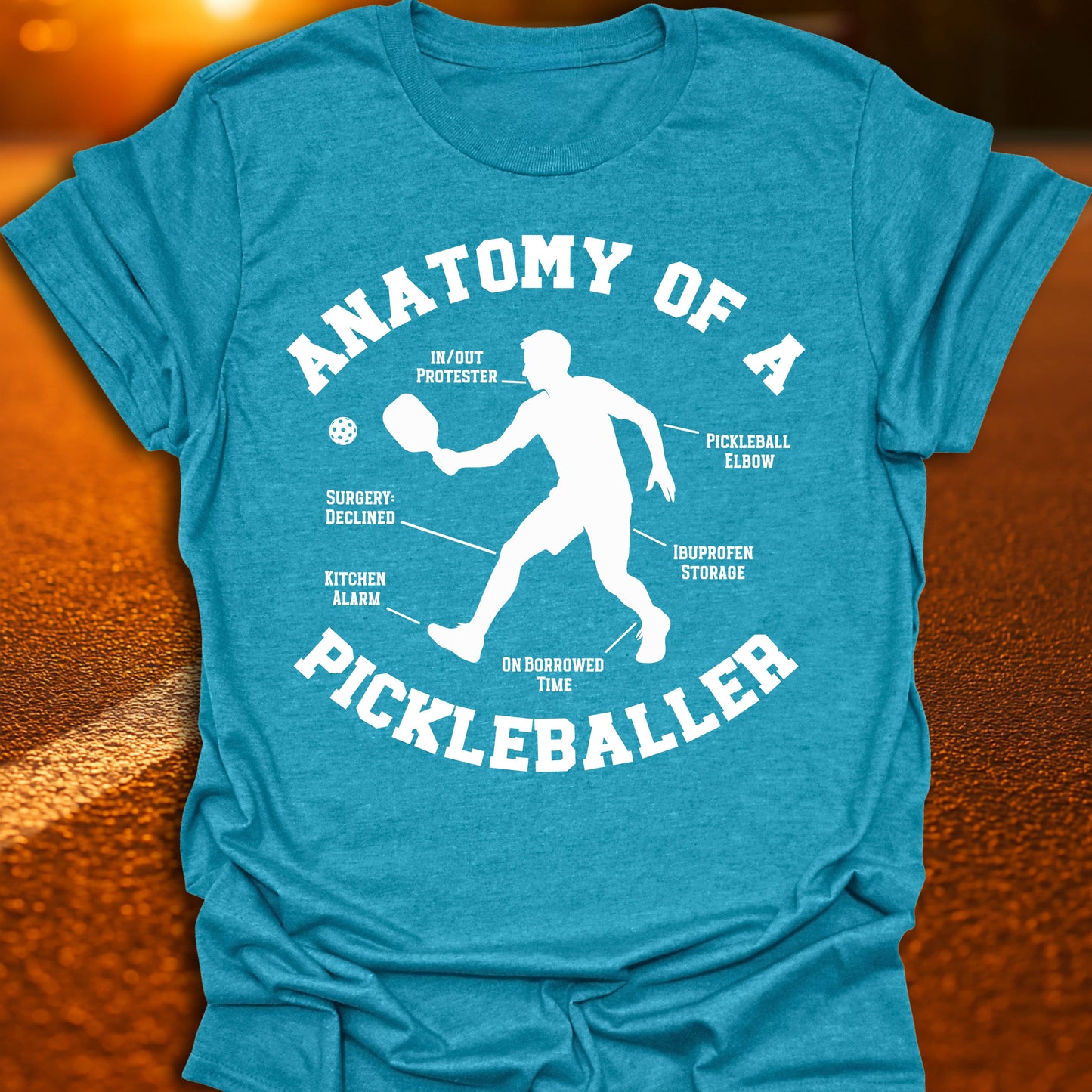 Anatomy Pickleball T-Shirt