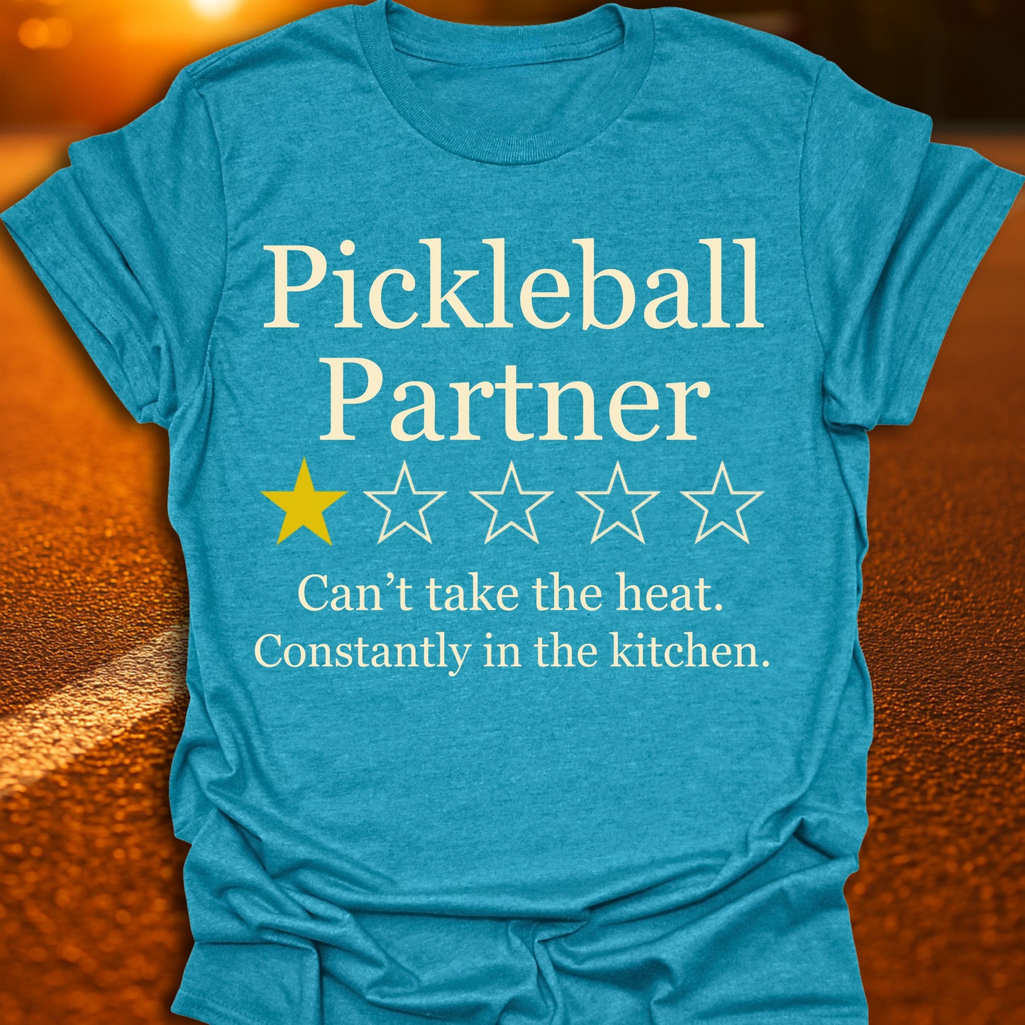 1 Star Pickleball Partner T-Shirt