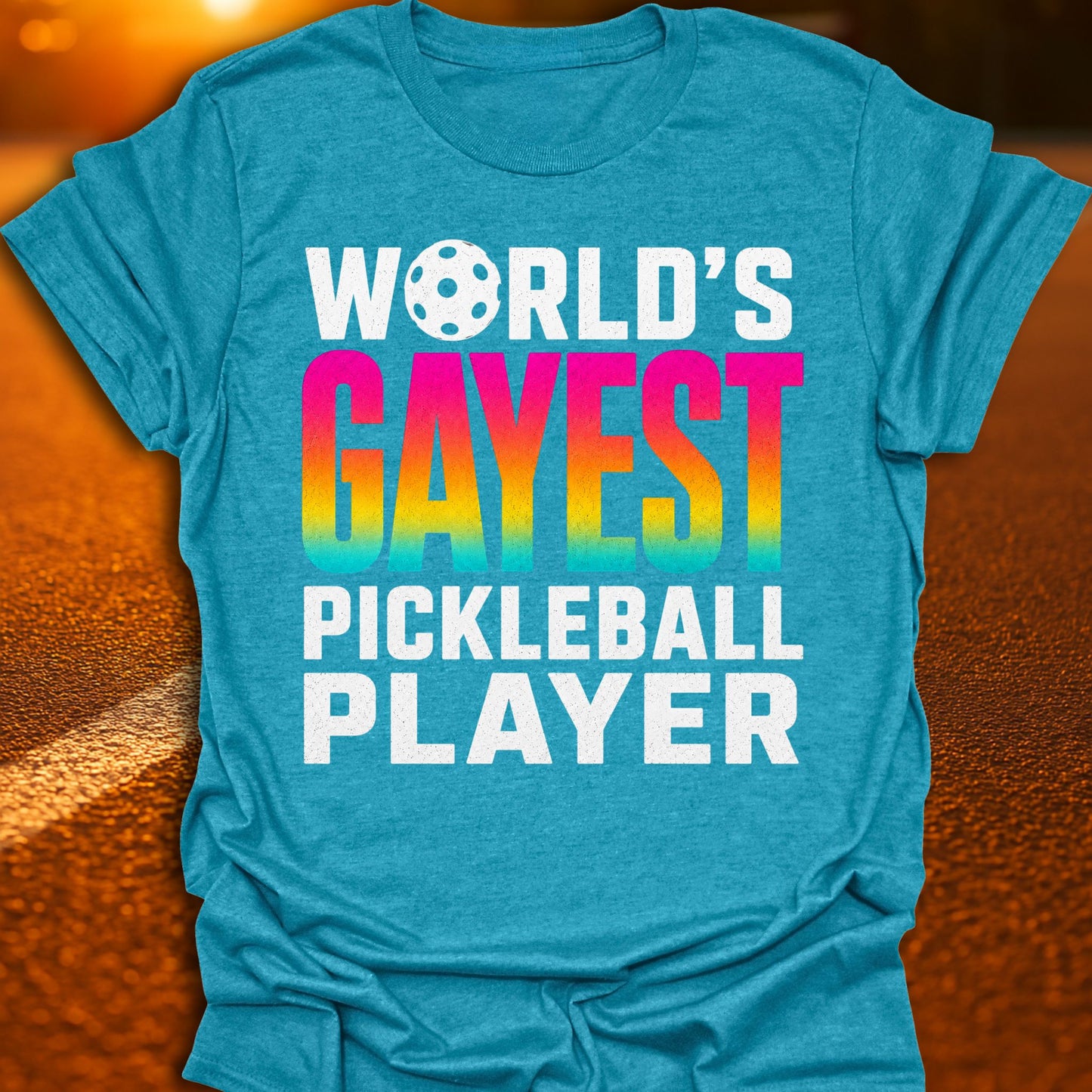 World's Gayest Pickleball Player T-Shirt