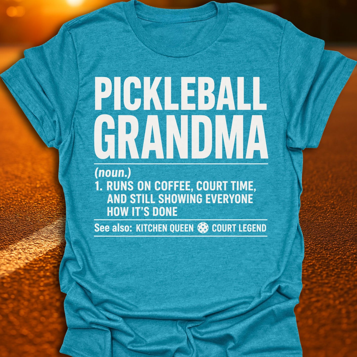 Pickleball Grandma Definition T-Shirt
