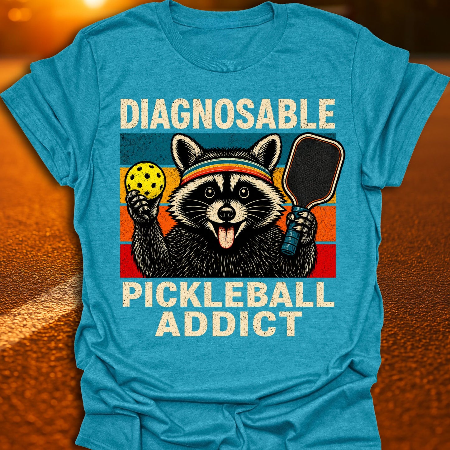 Diagnosable Pickleball Addict T-Shirt