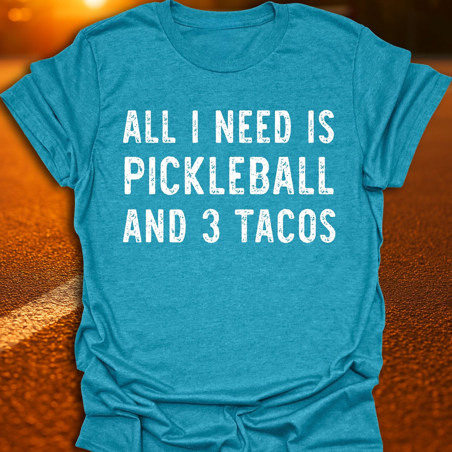 3 Tacos Pickleball T-Shirt