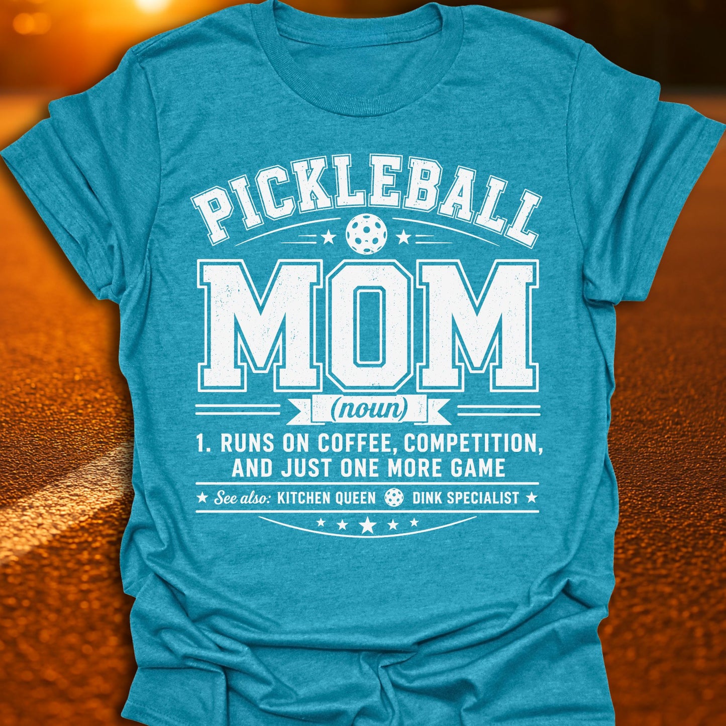 Pickleball Mom Definition T-Shirt