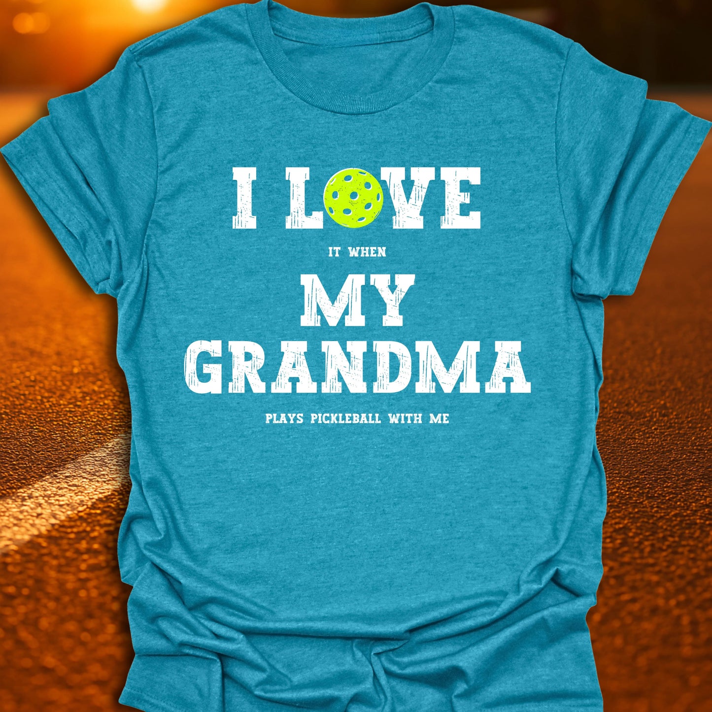 I Love My Grandma Pickleball T-Shirt