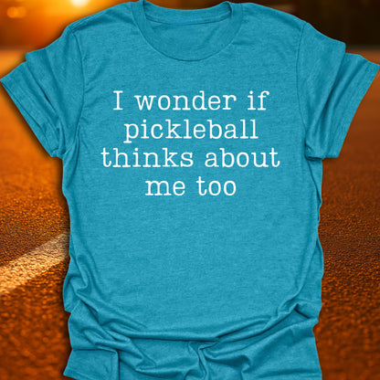 I Wonder... Pickleball T-Shirt