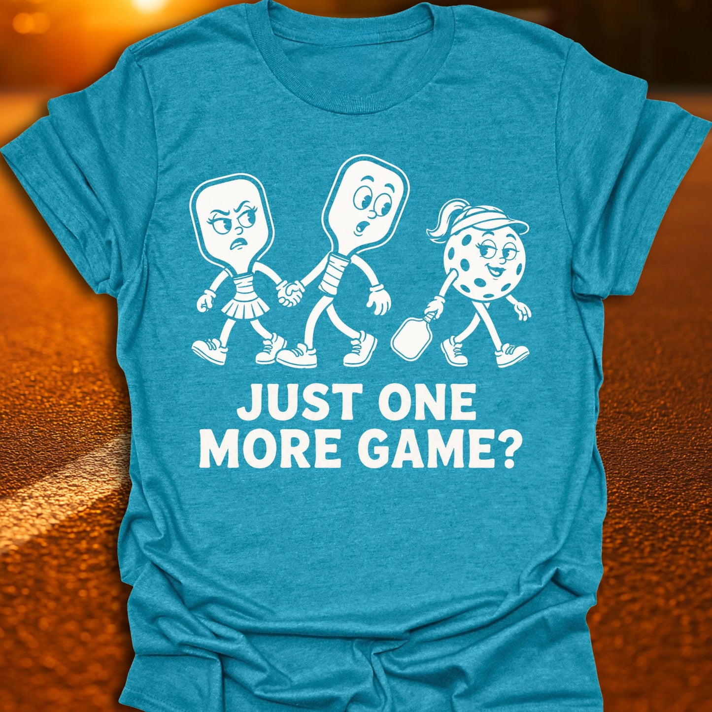 Just One More Game Meme Pickleball T-Shirt