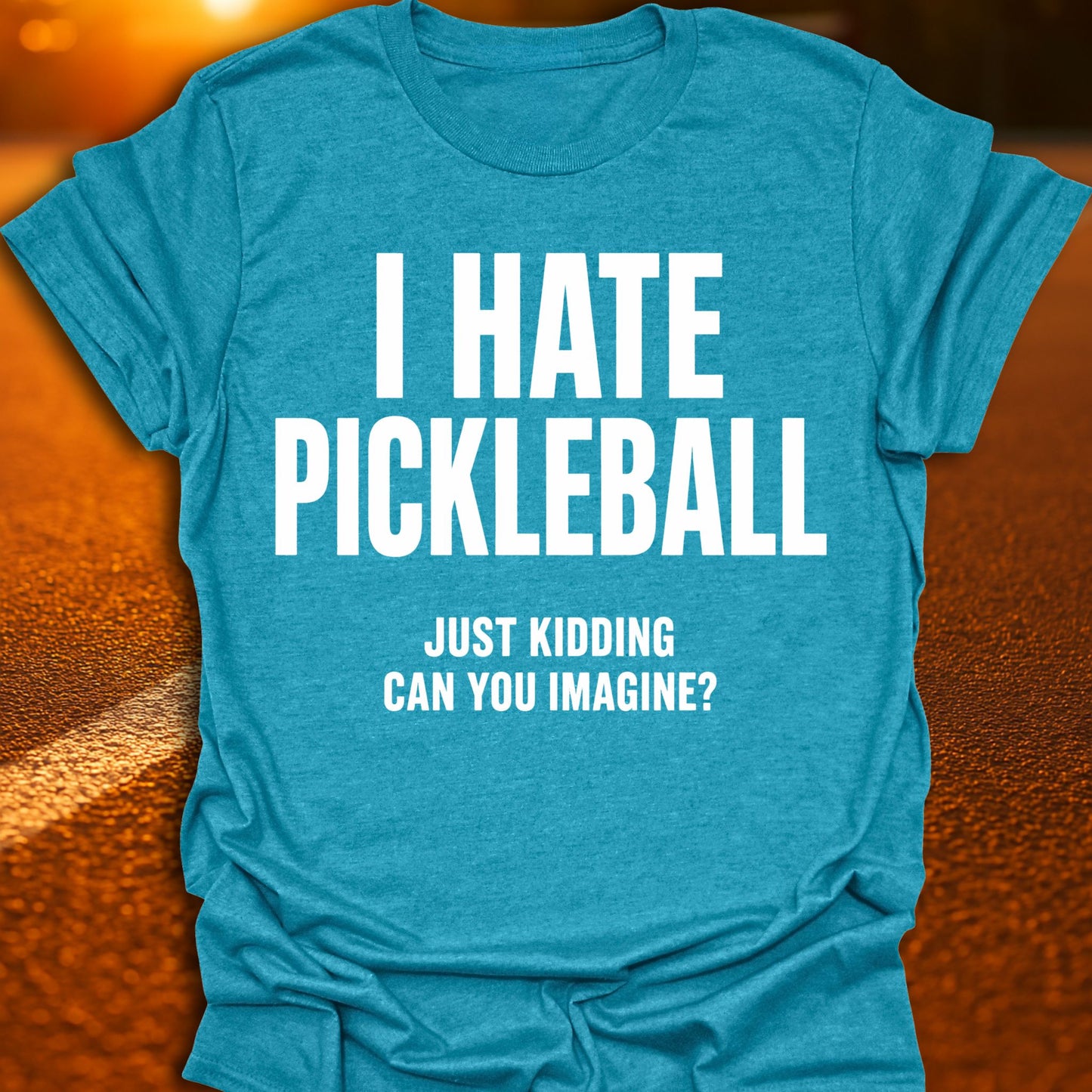 I Hate Pickleball T-Shirt