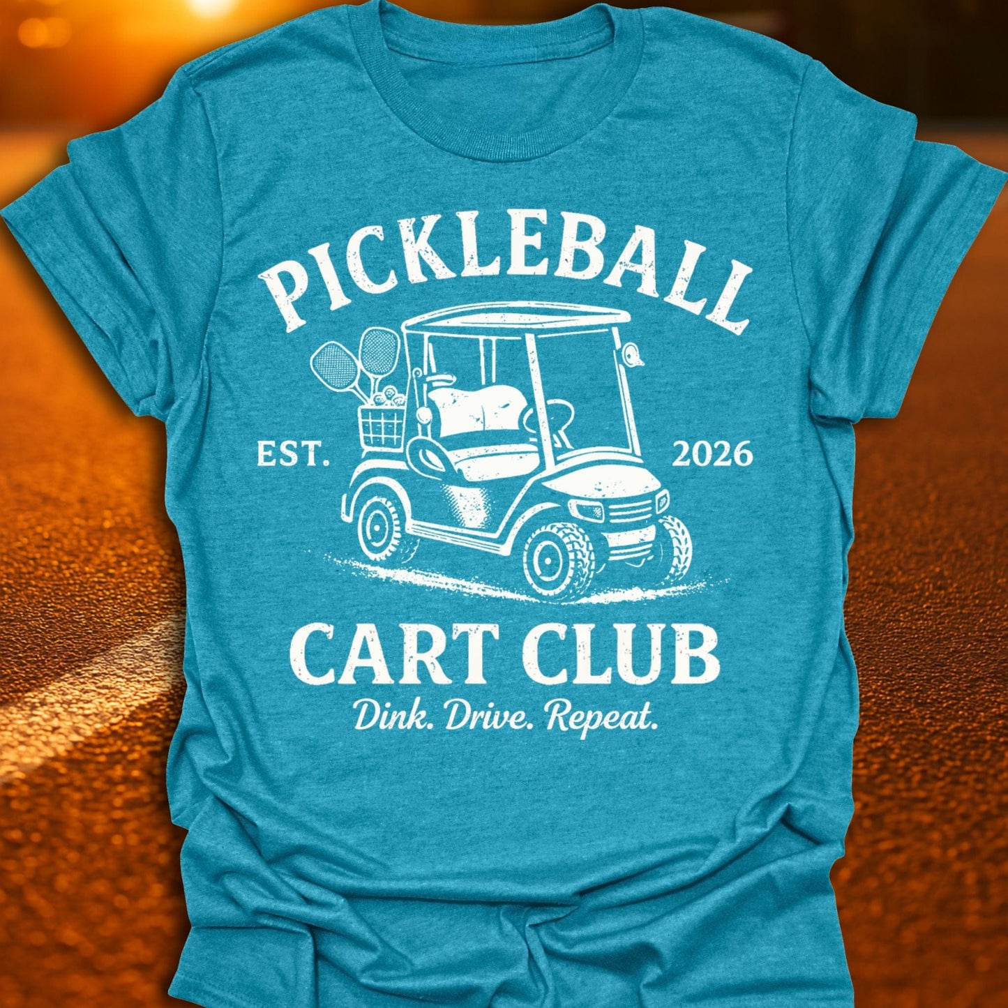 Pickleball Cart Club T-Shirt