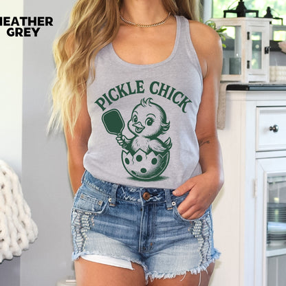 Pickle Chick Women's Ideal Racerback Tank