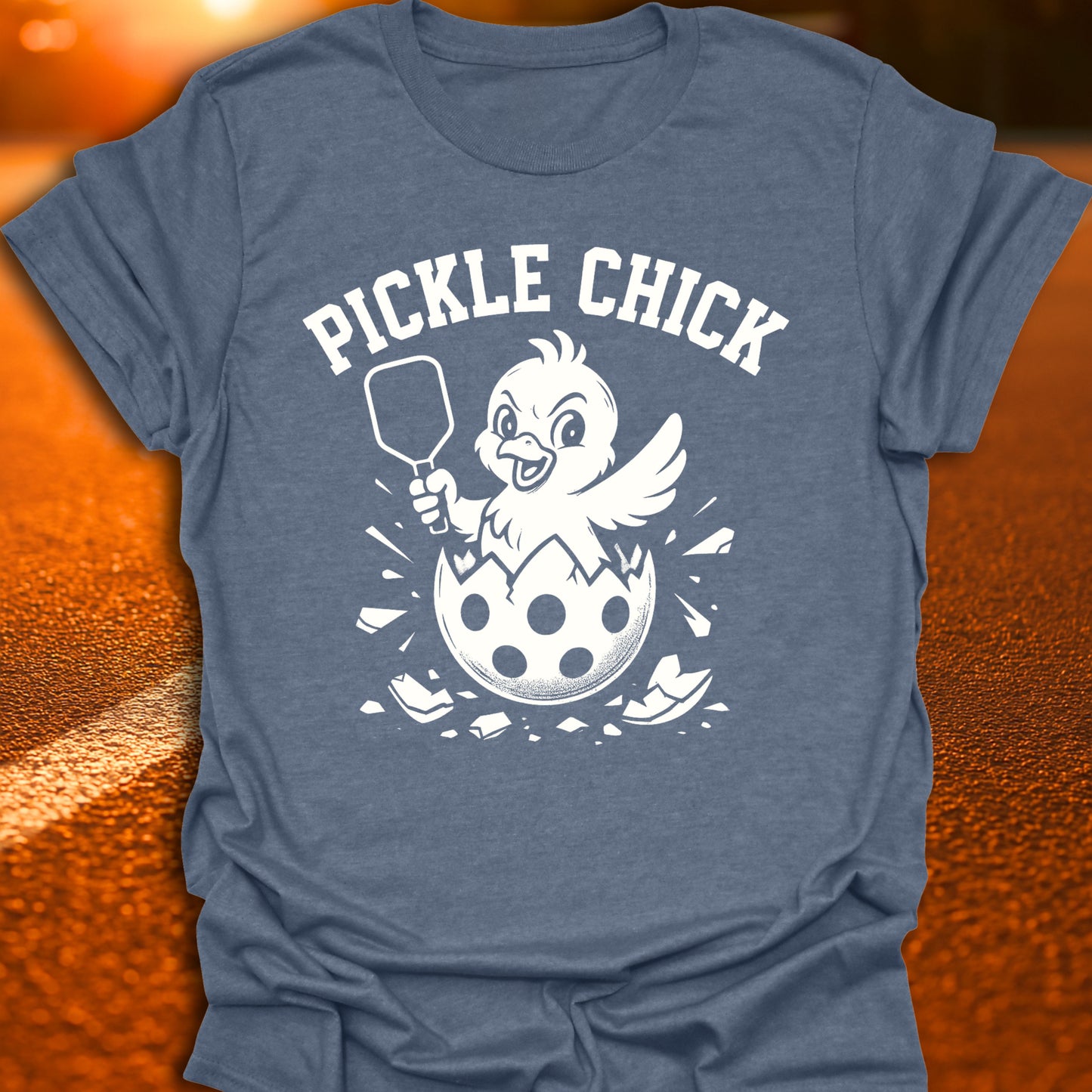 Pickle Chick Varsity T-Shirt