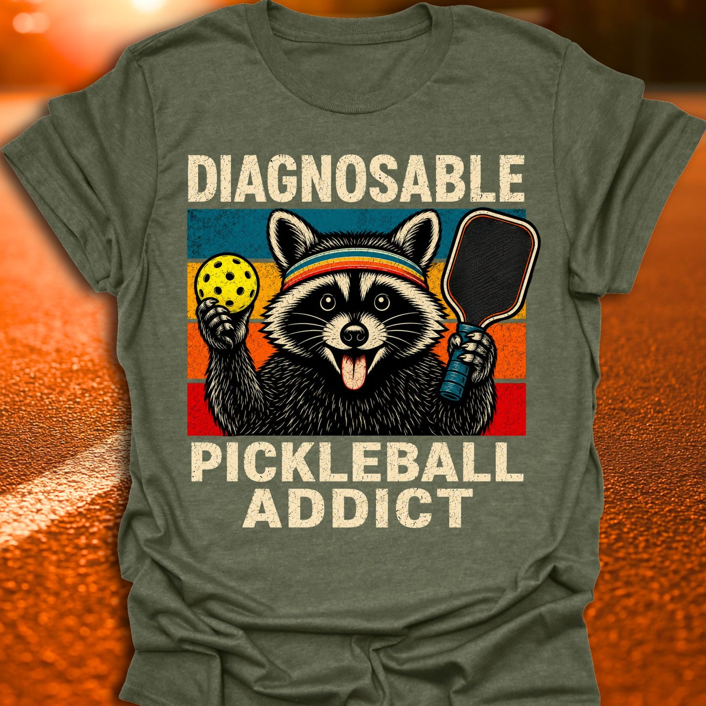 Diagnosable Pickleball Addict T-Shirt