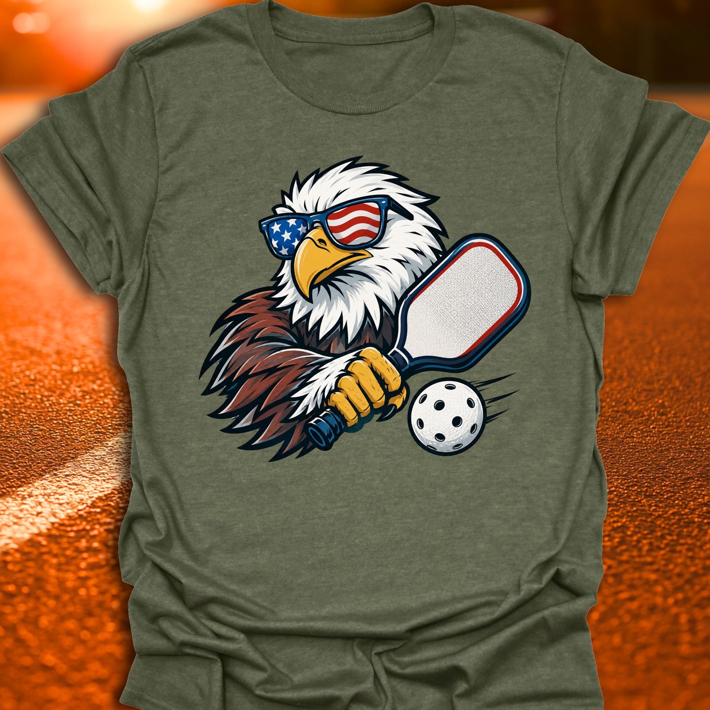 Patriot Eagle Pickleball T-Shirt