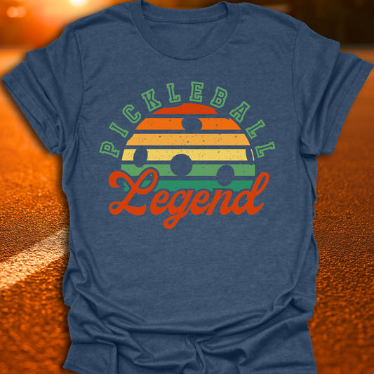 Pickleball Legend Sunset T-Shirt