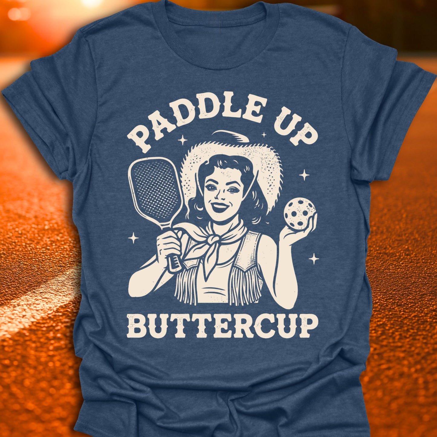 Paddle Up Buttercup Pickleball T-Shirt
