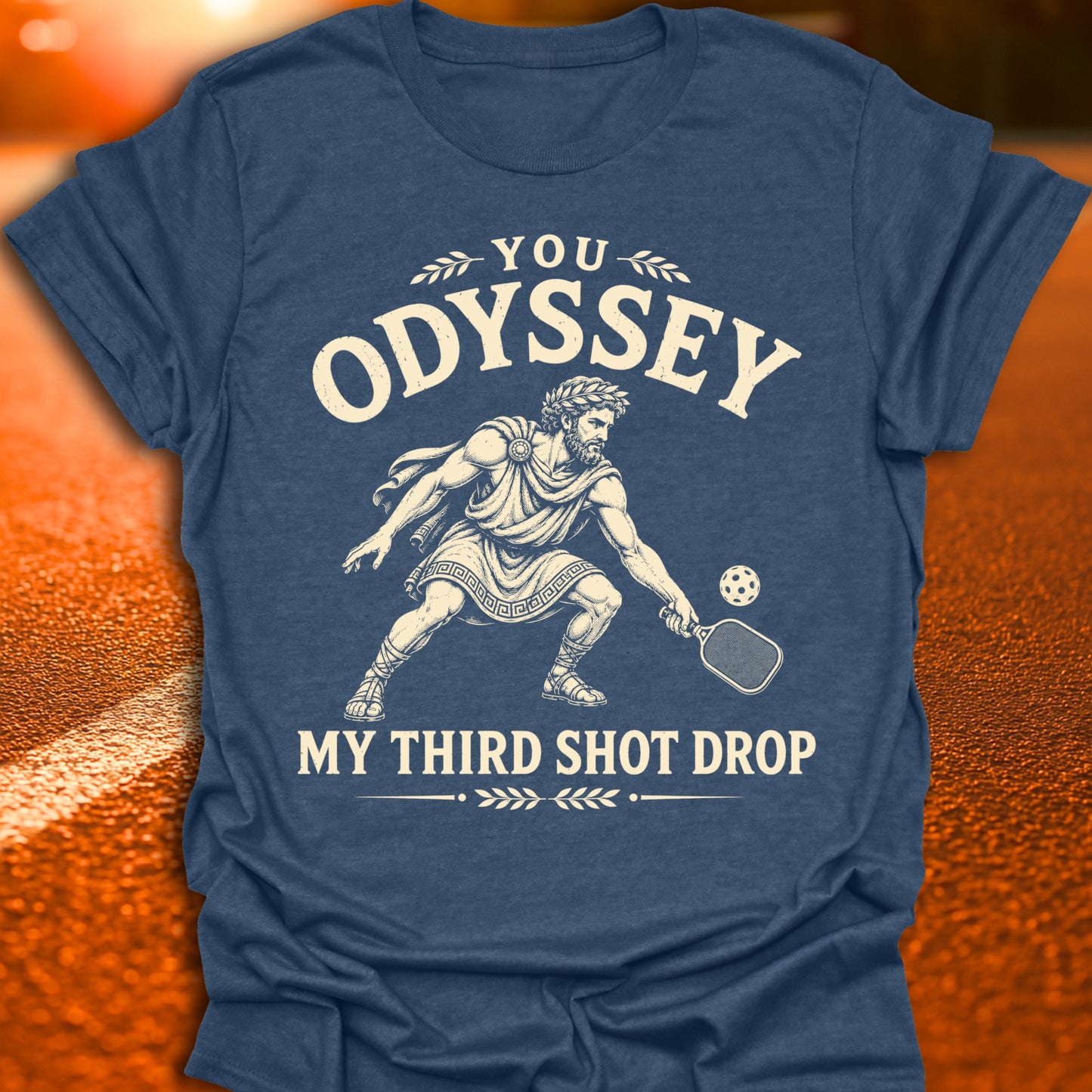 Funny Oddysey Pickleball T-Shirt