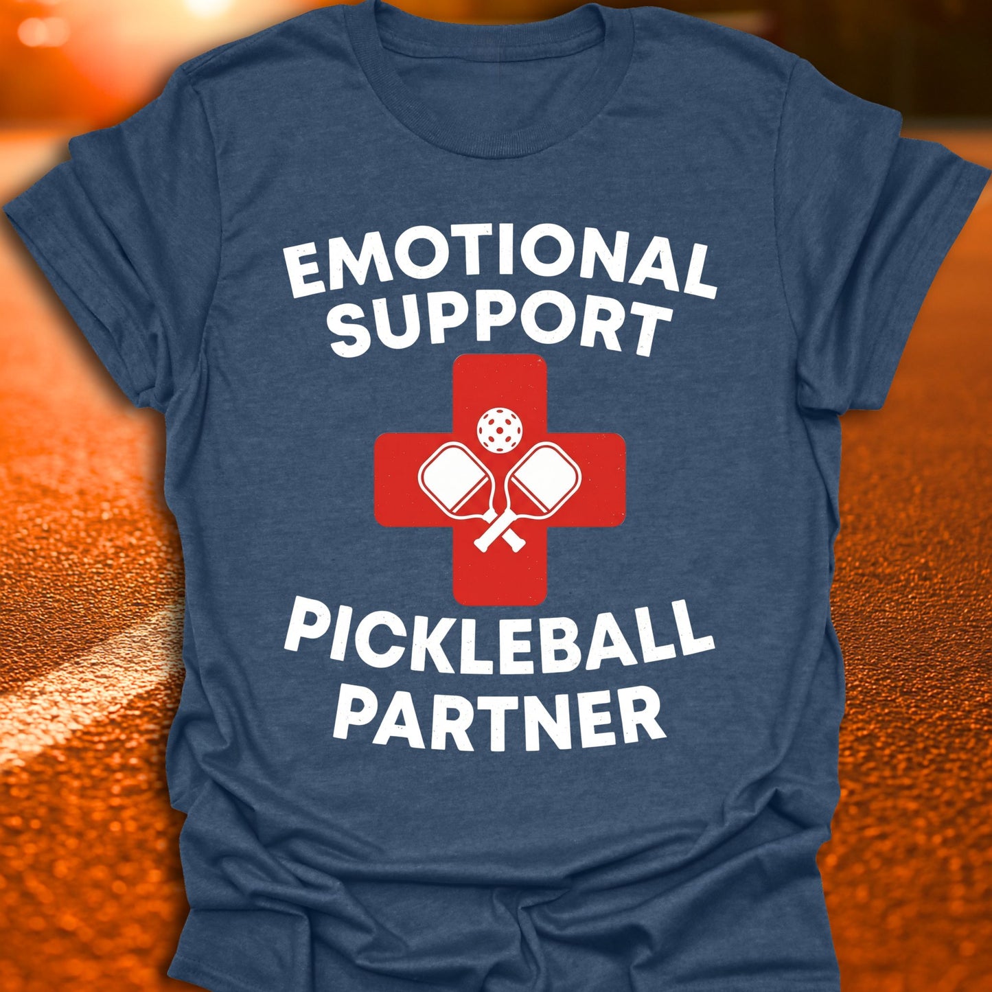 Emotional Support Pickleball Partner T-Shirt