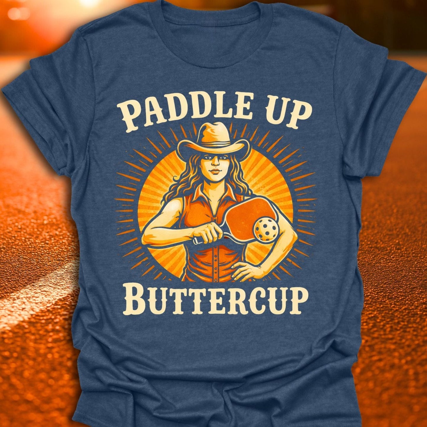 Paddle Up Buttercup Pickleball T-Shirt