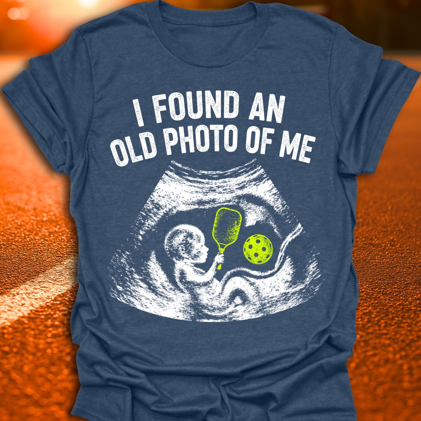 Old Photo Pickleball T-Shirt