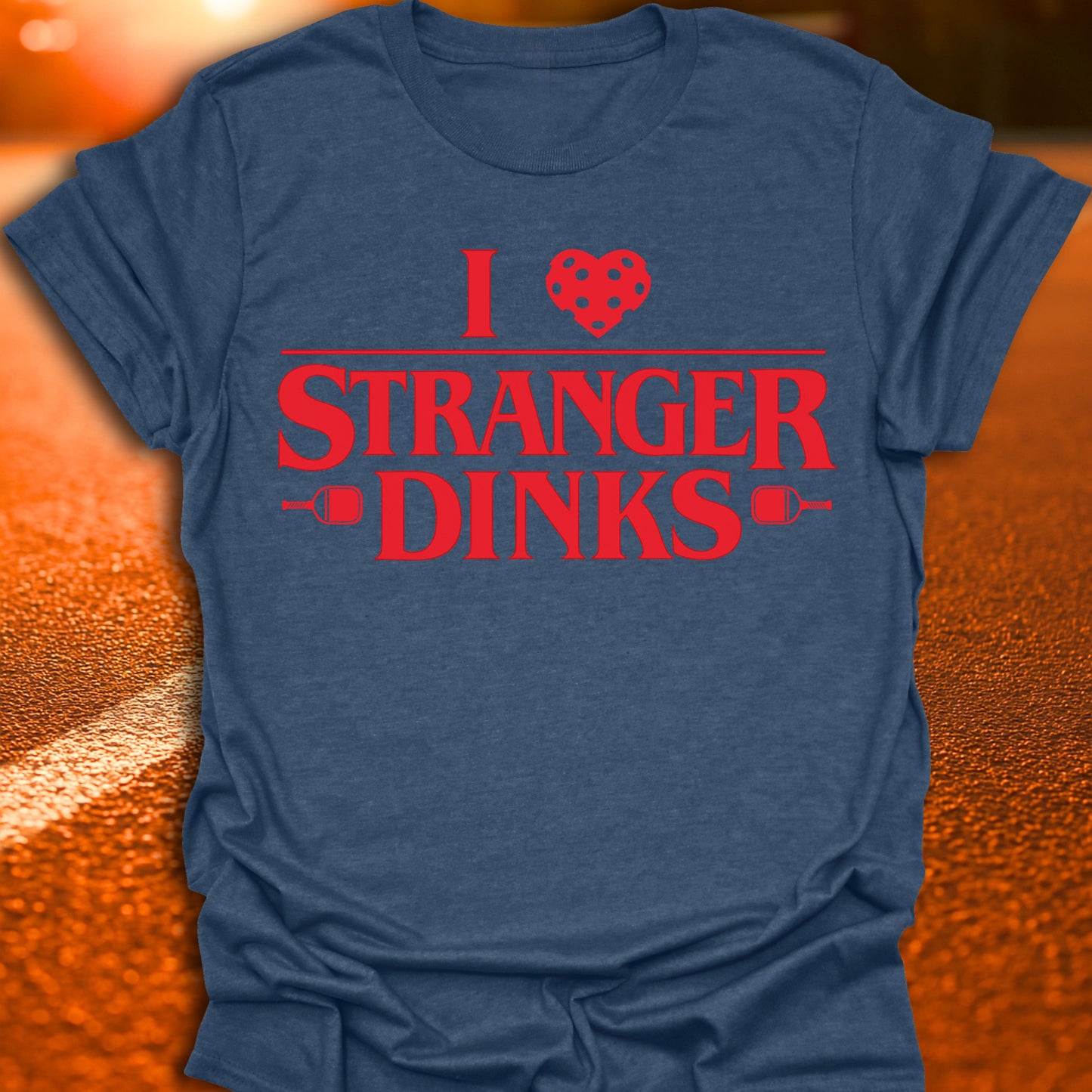 Stranger Dinks Pickleball T-Shirt
