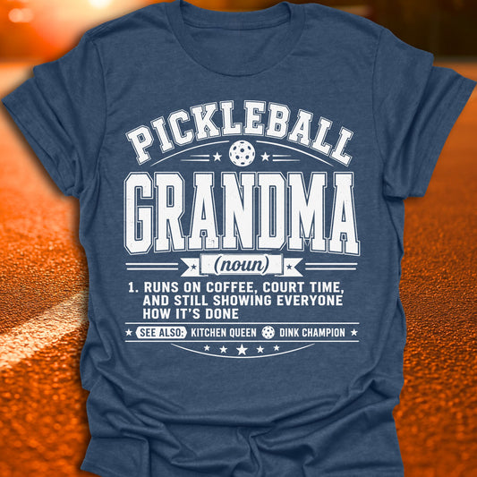Pickleball Grandma Definition T-Shirt