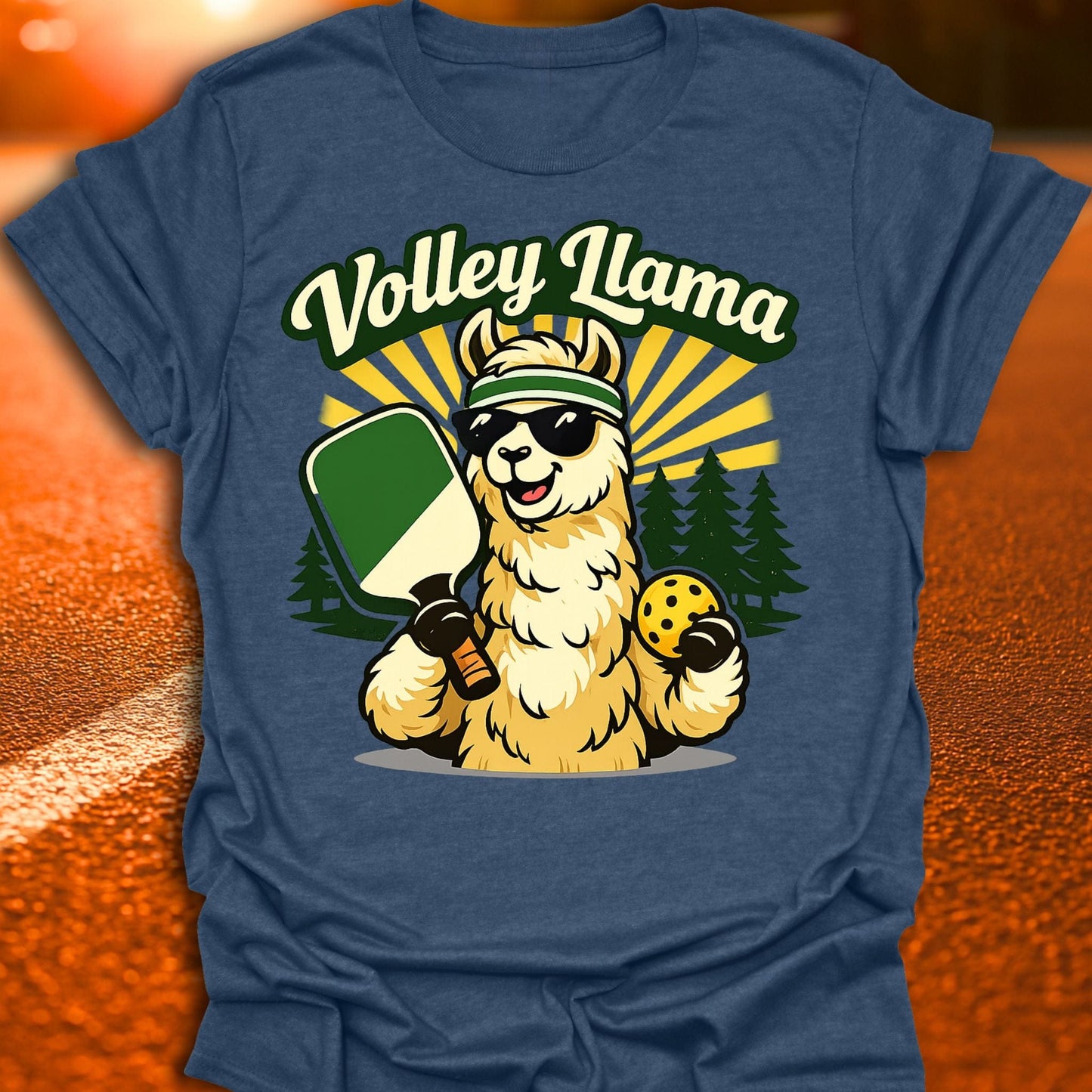 Volley Llama Pickleball T-Shirt