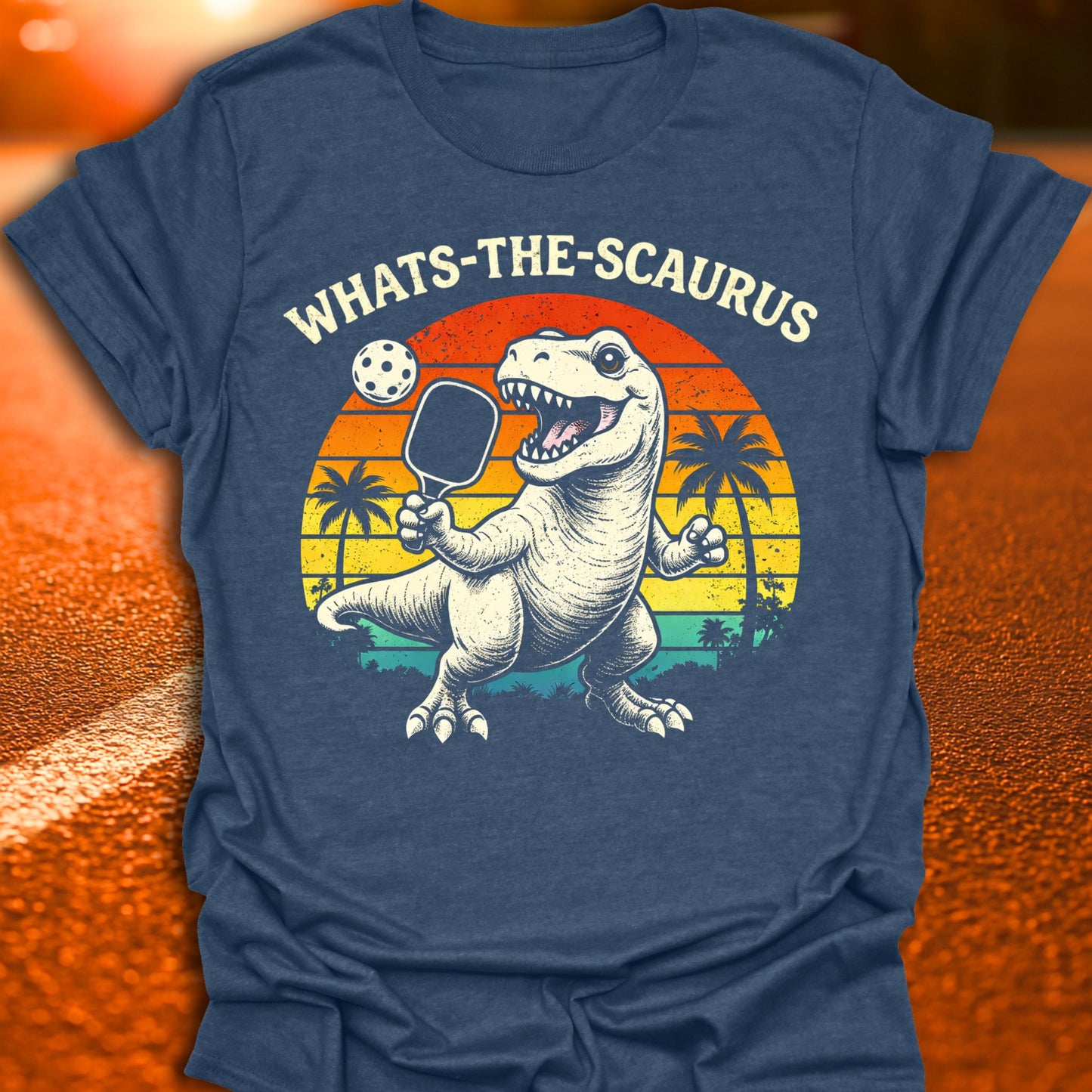 Whats-The-Scaurus Pickleball T-Shirt