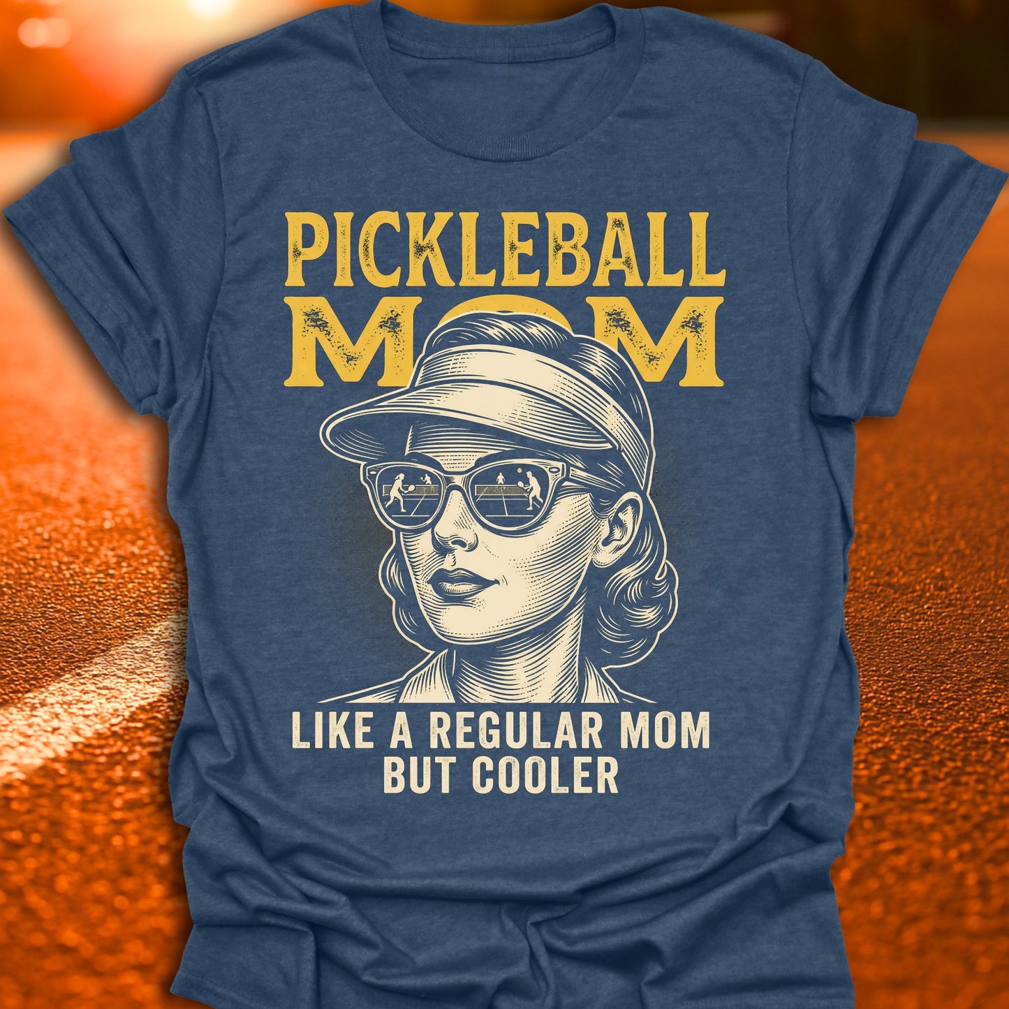 Cool Pickleball Mom T-Shirt