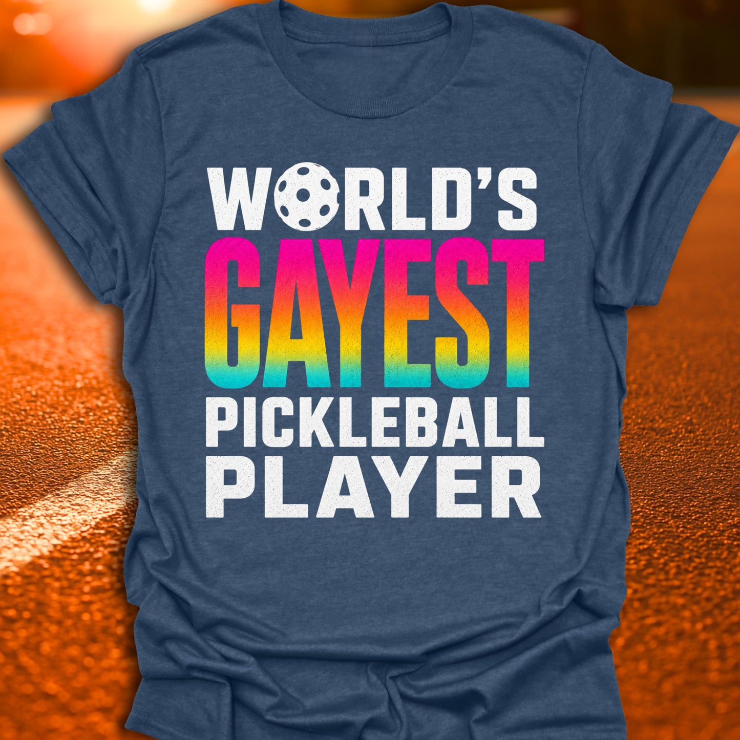 World's Gayest Pickleball Player T-Shirt