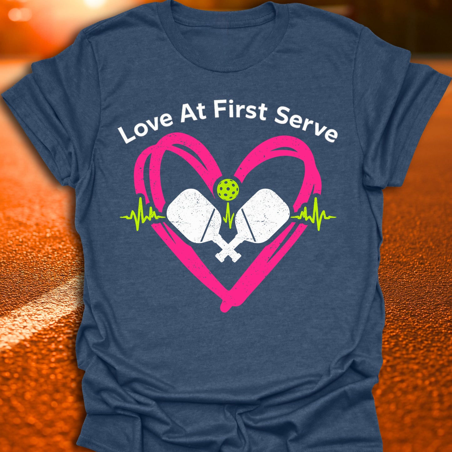 Love At First Serve Pickleball T-Shirt