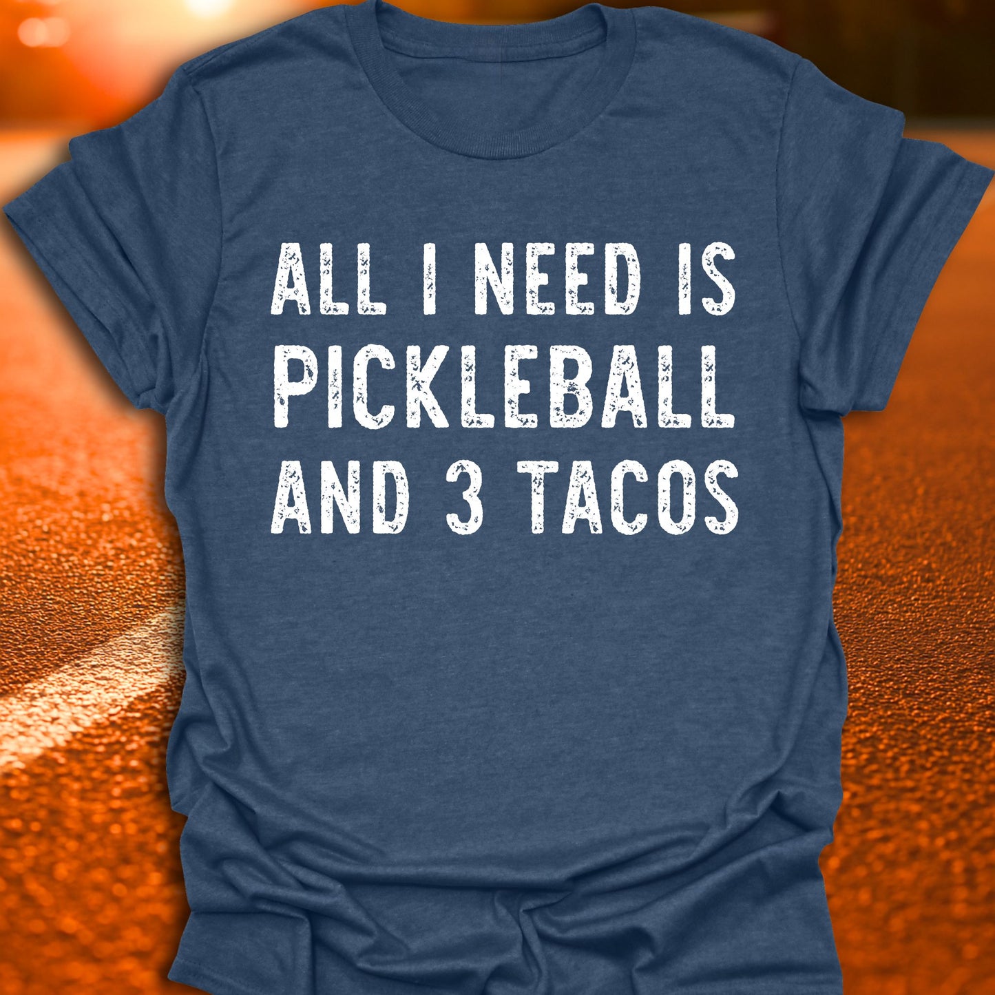 3 Tacos Pickleball T-Shirt