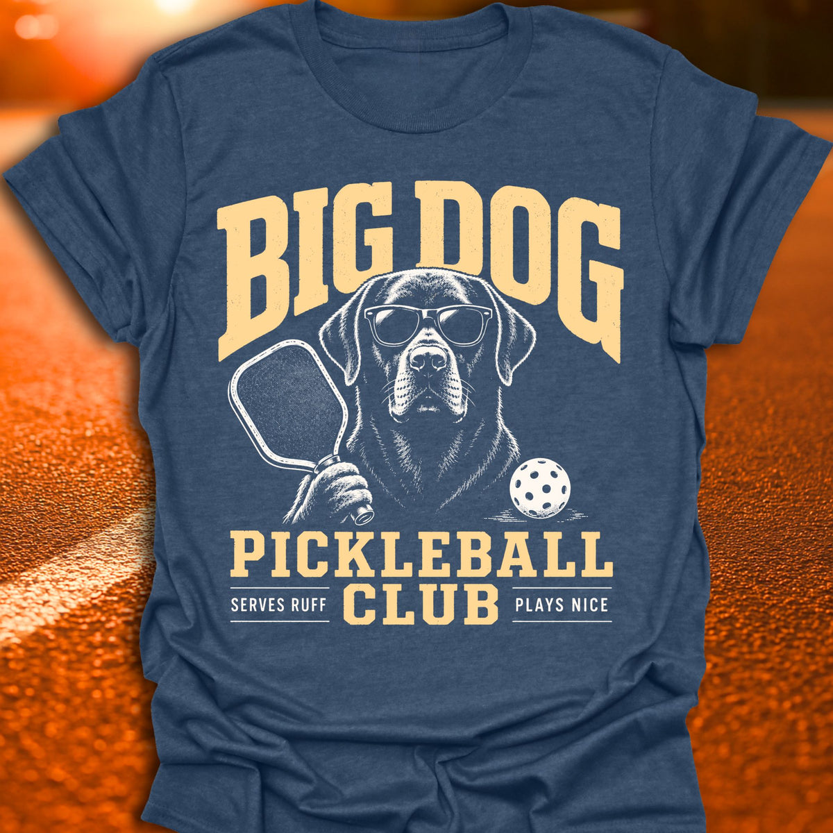 Big Dog Pickleball Club T-Shirt