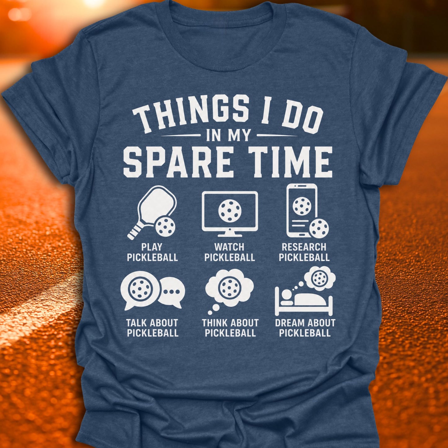 Spare Time Pickleball T-Shirt