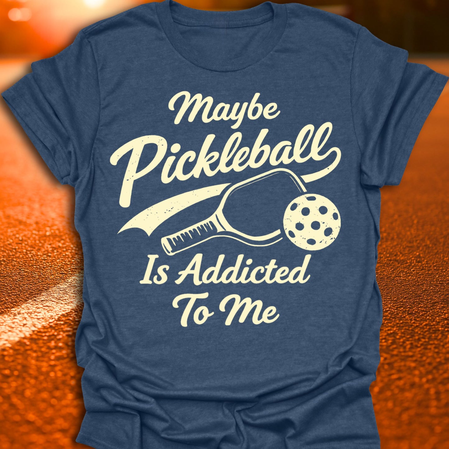 Addicted To Me Vintage Pickleball T-Shirt
